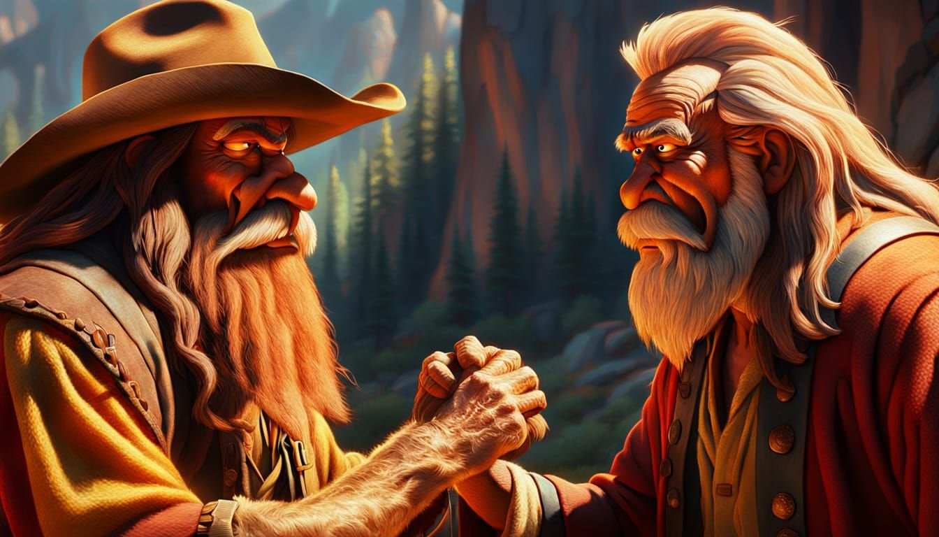 Yosemite Sam curing leprosy