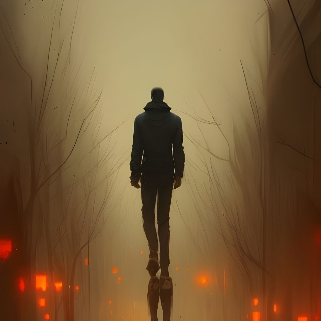 Sinister Roads: A Journey in Dark Art Style