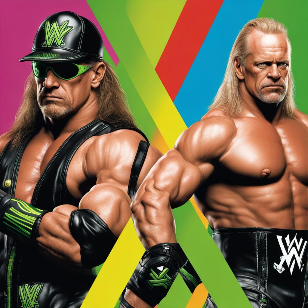 Hyperrealistic D-Generation X Splash Art