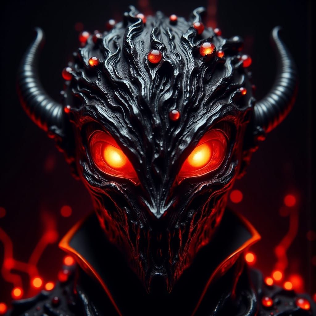 Gothic Castle in Crimson Twilight