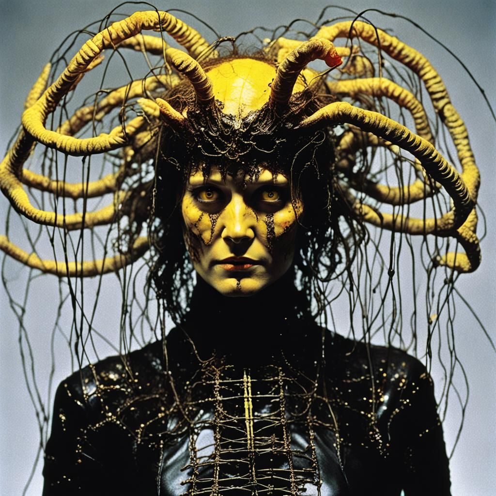 Demonic Angelique in Hellraiser Style