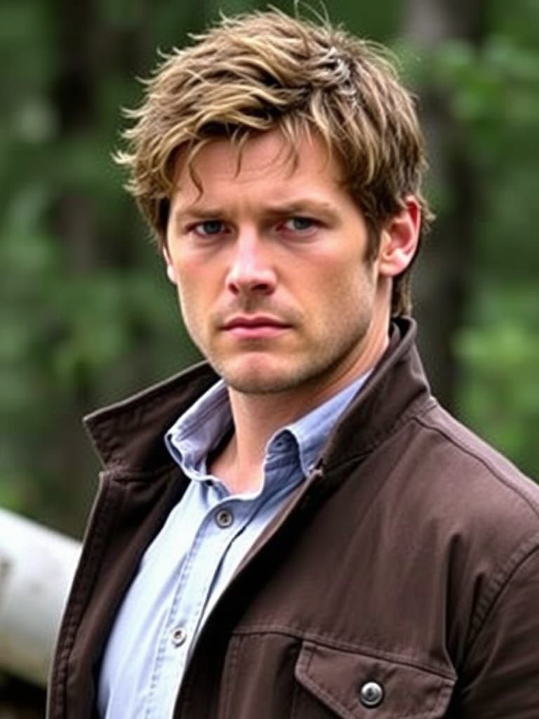 Iconic Hunter Dean Winchester from Supernatural