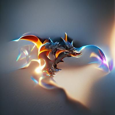 Legendery crystal dragon