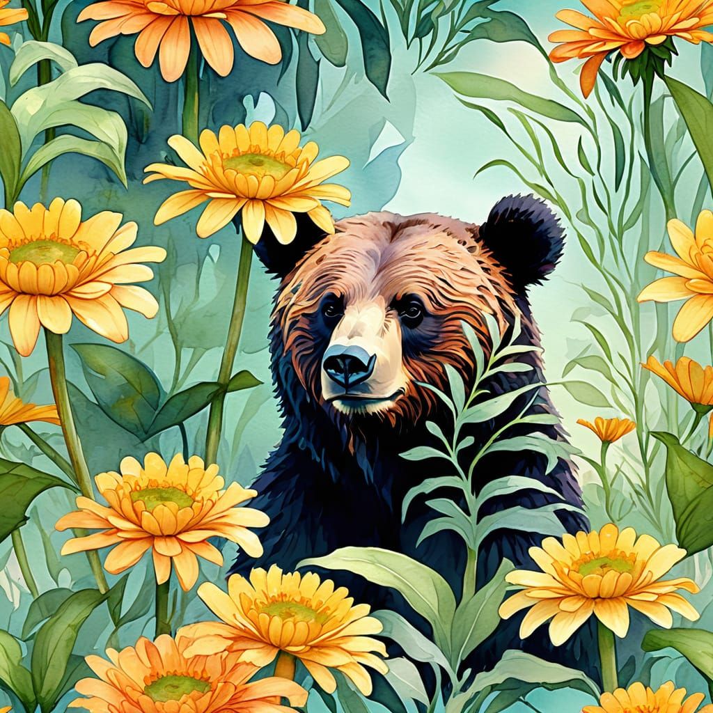 A radiant valley lies at the meeting point of four crystal-clear rivers, where sunlight filters through golden canopies ...