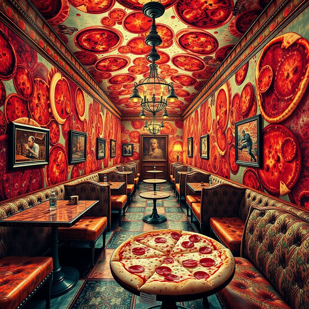 Transporter Room Glitch: Pizza Parlor Edition