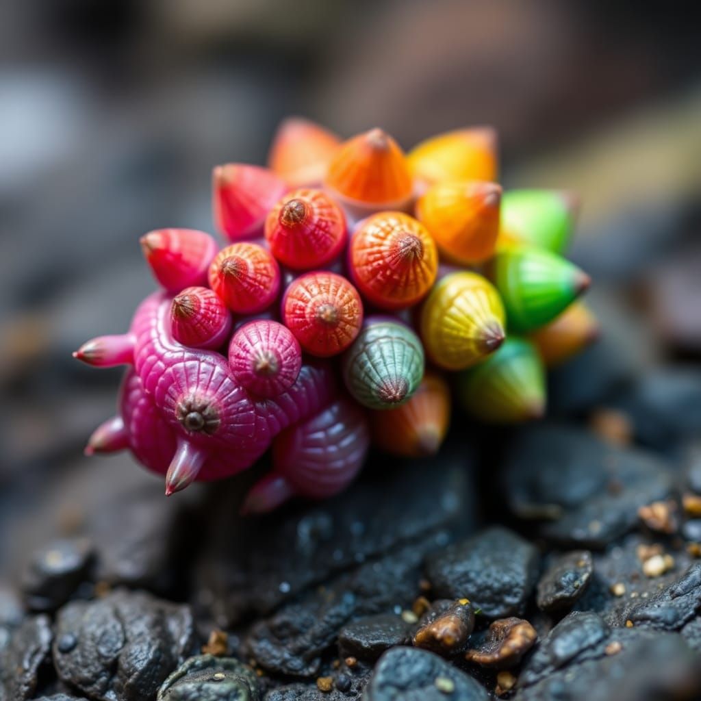 Rainbow Tardigrades: Microscopic Wonders in Vivid Color
