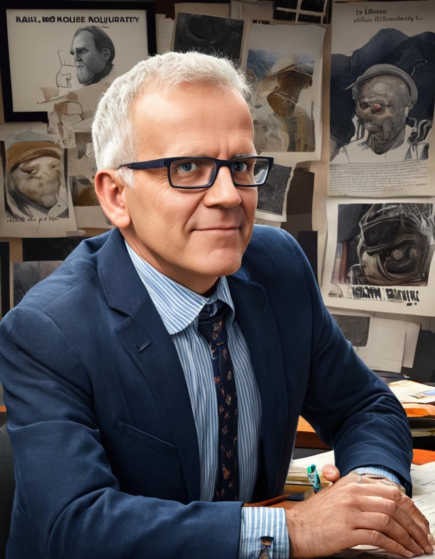 Master Designer Portrait in Hyper-Realistic Style