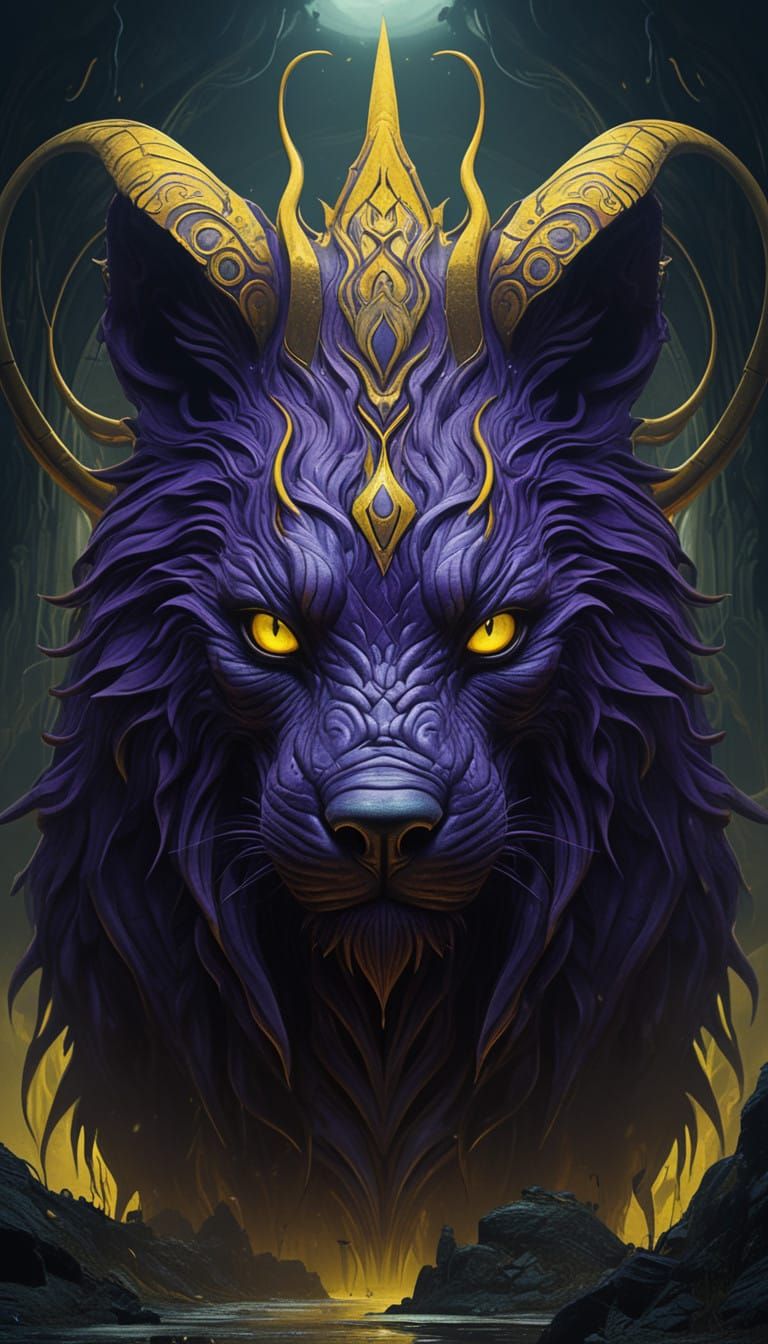 Ethereal Metadimensional Creature in Dark Fantasy Realm