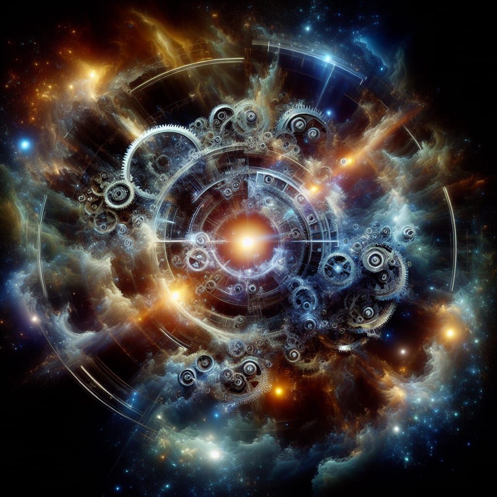 Surreal Cosmic Mechanism Unites Order and Chaos in Hyperspac...