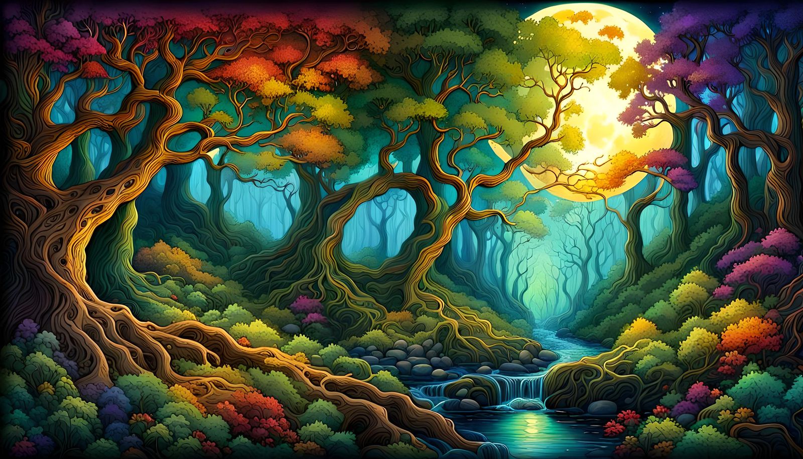 Fantasy woods