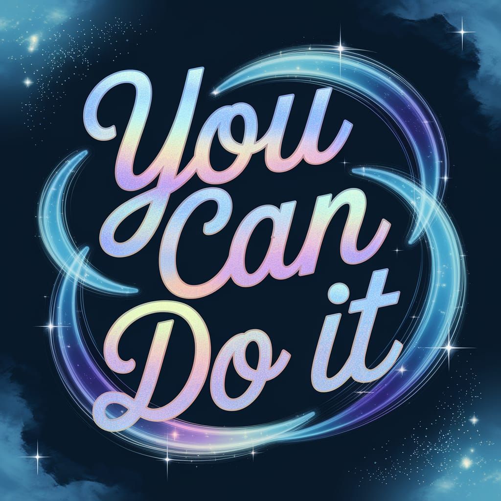 Empowering Words in Cosmic Dreamscape