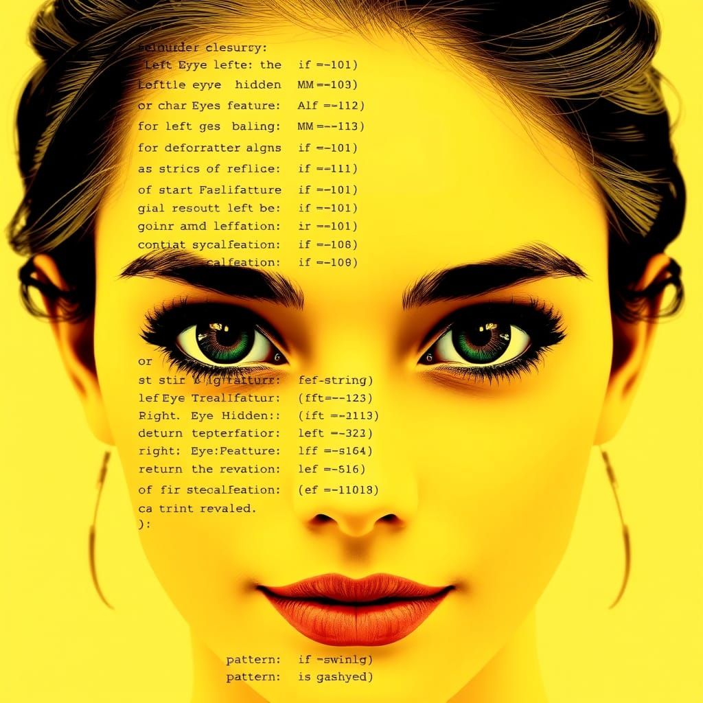 Mysterious Face Formation with Hidden Facial Features