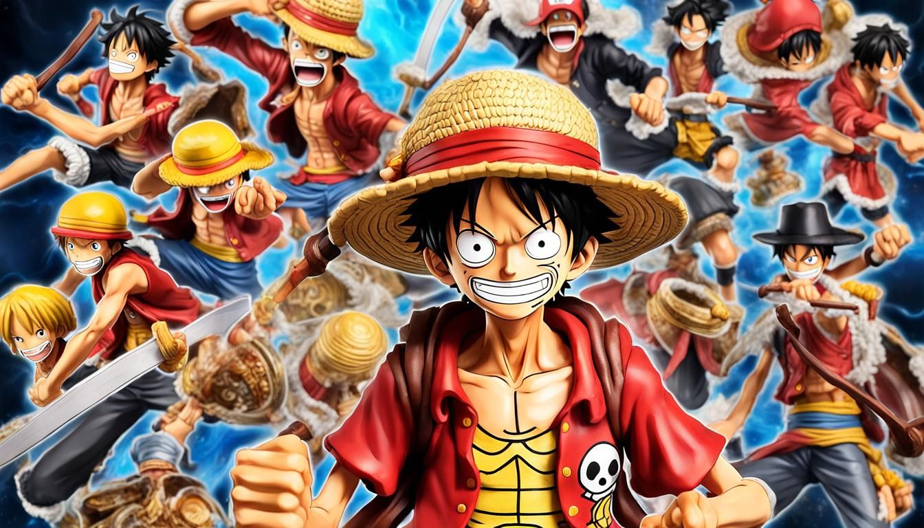 One Piece: Action Figures of Luffy