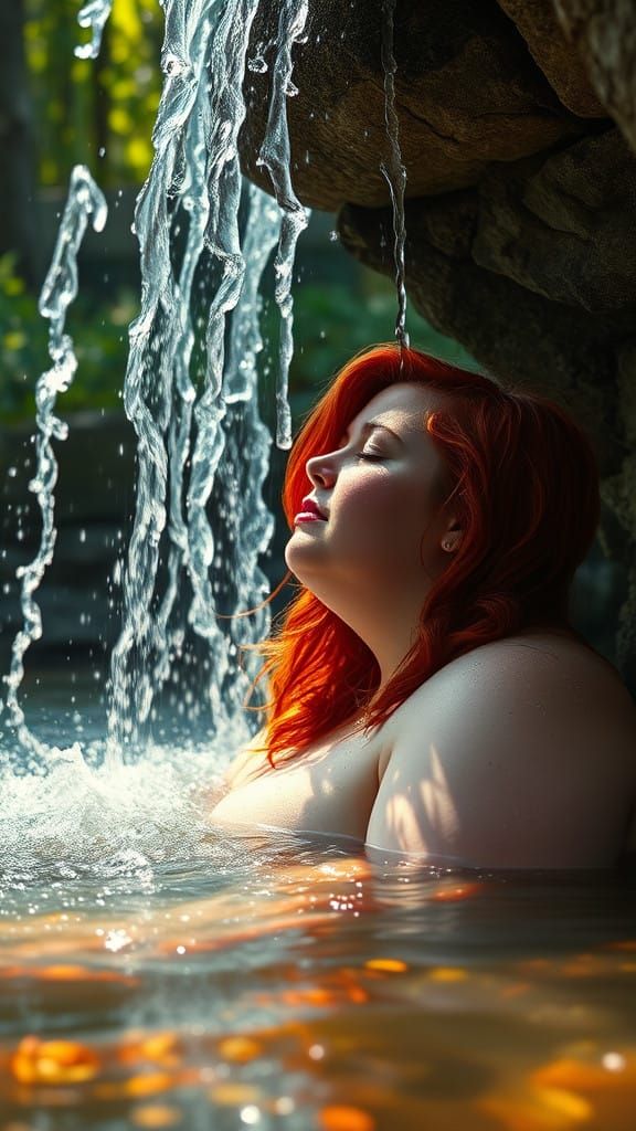 Sensual Forest Bath in Vibrant Colors