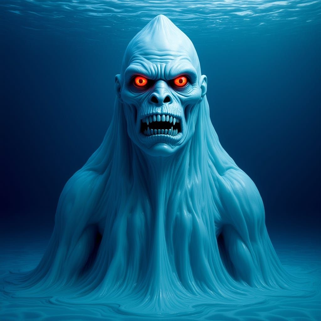 Sentient Iceberg Stares Underwater: The Bloop