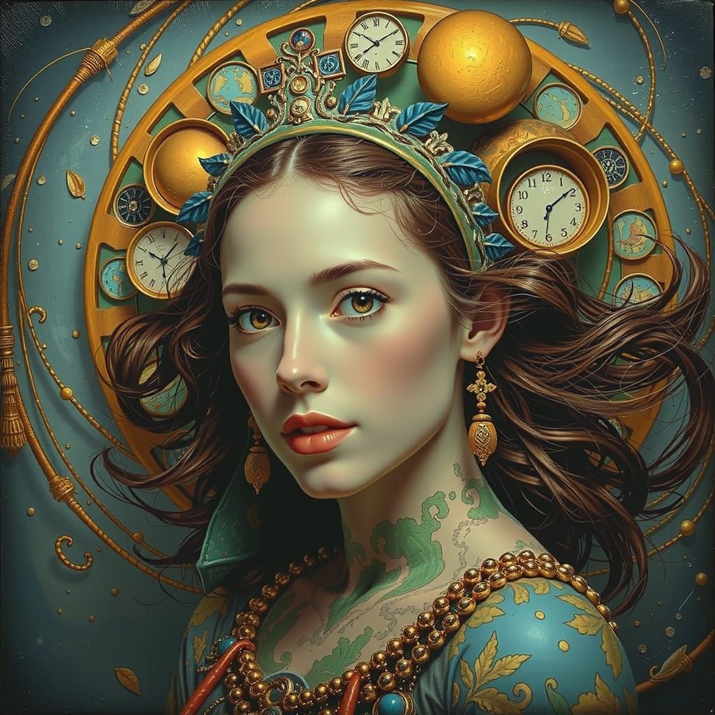 Abstract Swirling Vortex of Motion and Energy