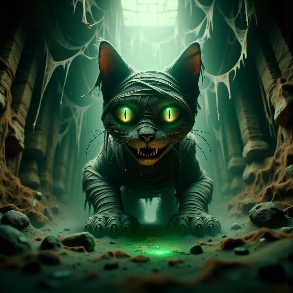 Cheshire Cat Ninja in Rainforest Arena