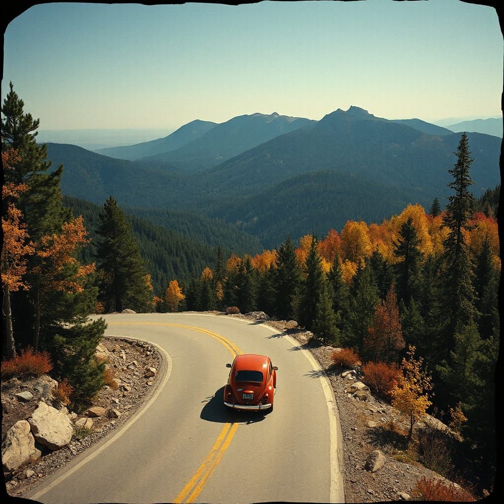 Driving in the mountains 2