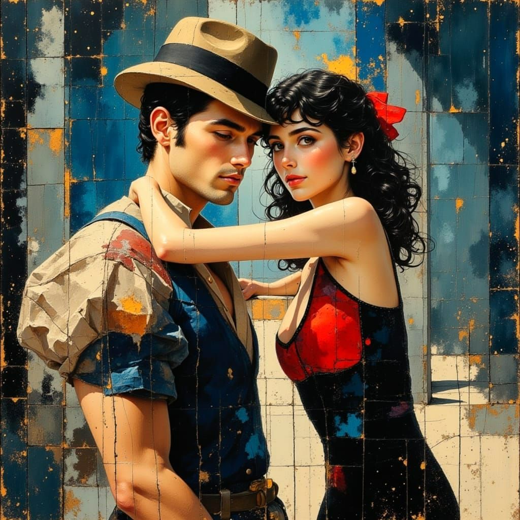 Sandy and Danny's Summer Night: Grease Fan Art