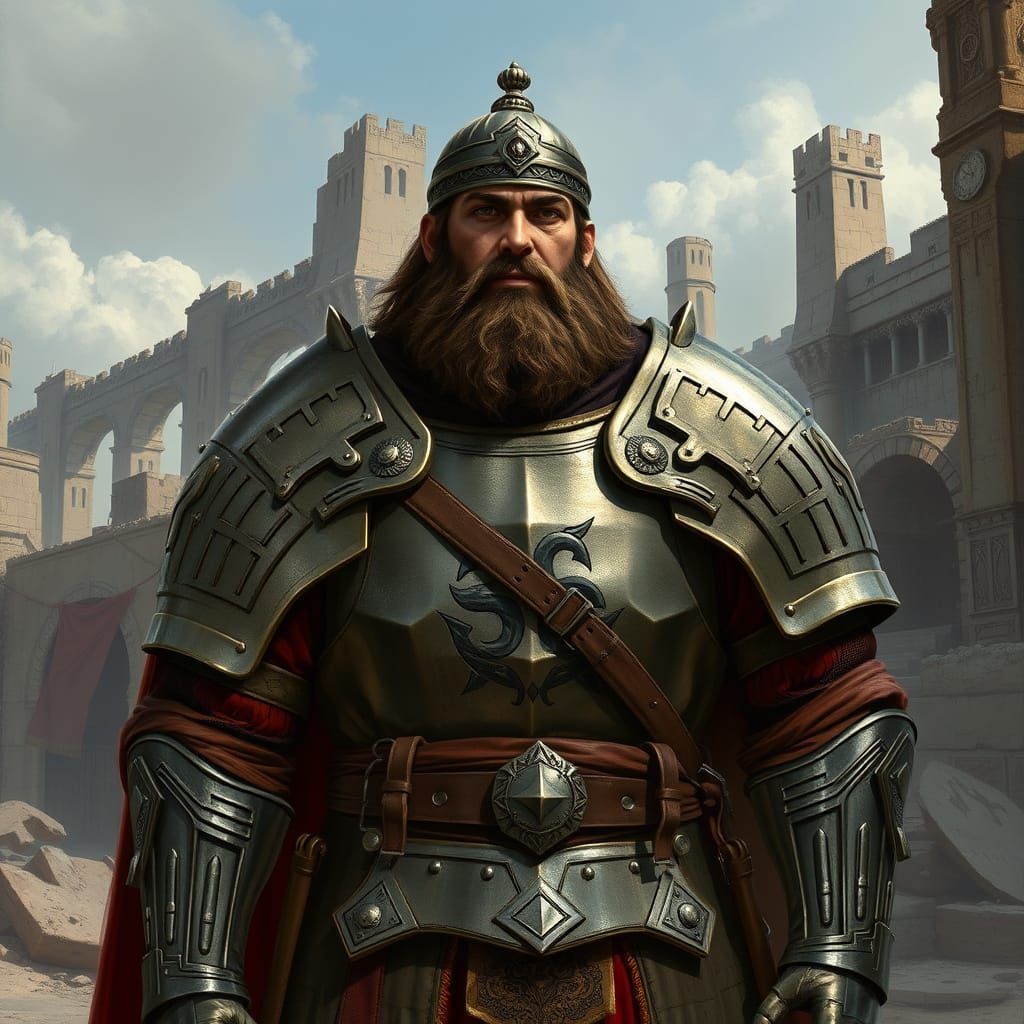 Imperial Legate in Cyrodiil Ruins: Gritty Realism