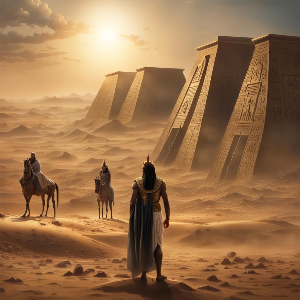 Nectanebo II Watches Gods Depart Egypt