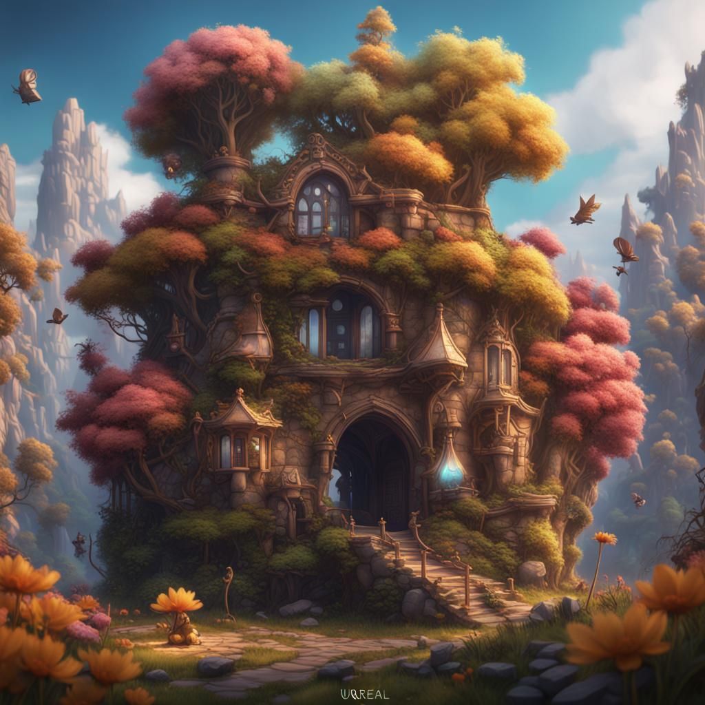 Cute Fantastical Concept Art in 8k Resolution