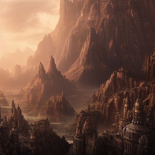 Dramatic Digital Painting of Spheres