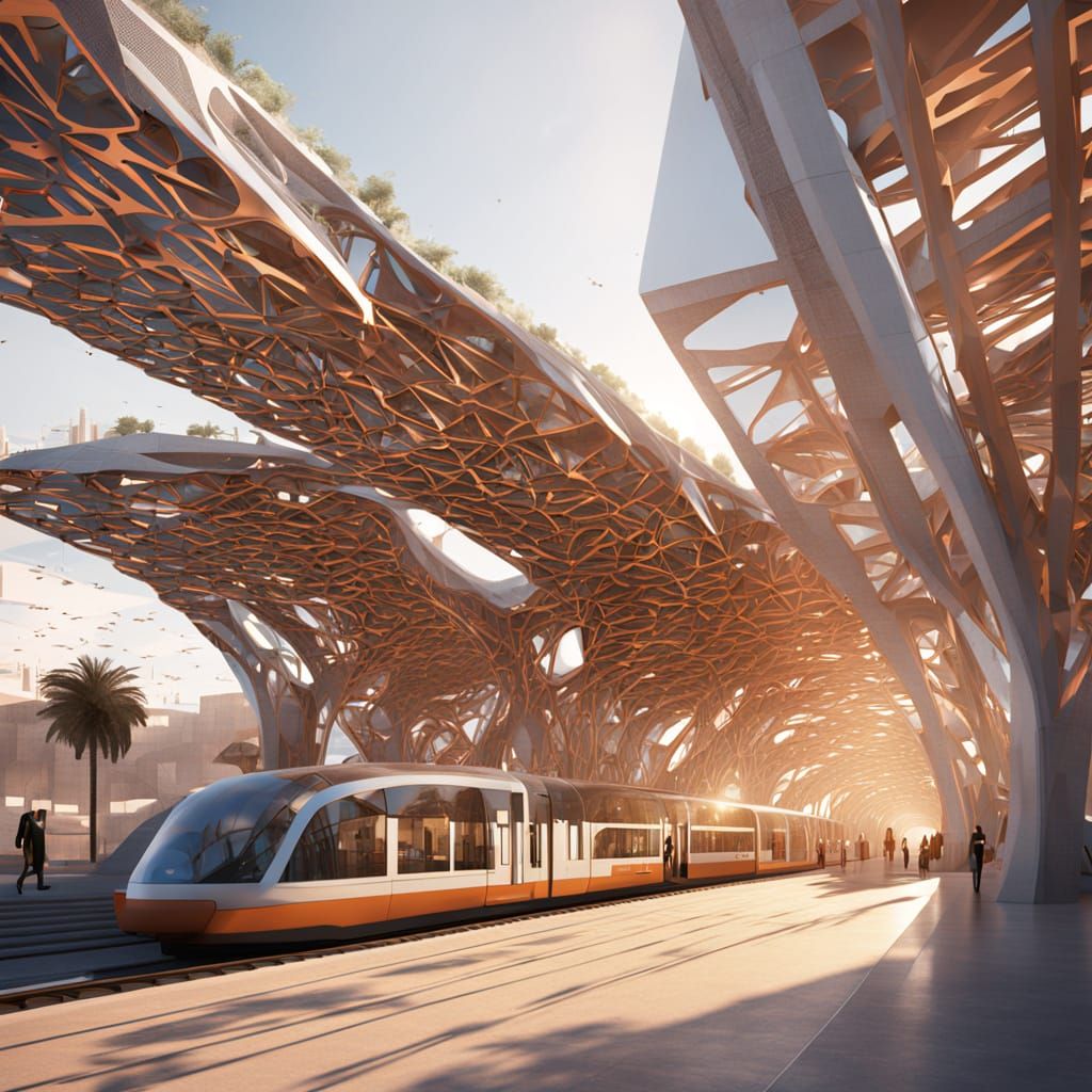 Futuristic Railway Station in Jerusalem Showcases Sustainabl...