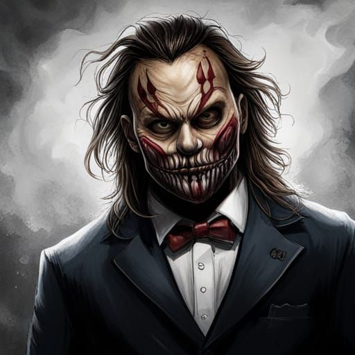 The Fiend Mask: Sinister Artwork