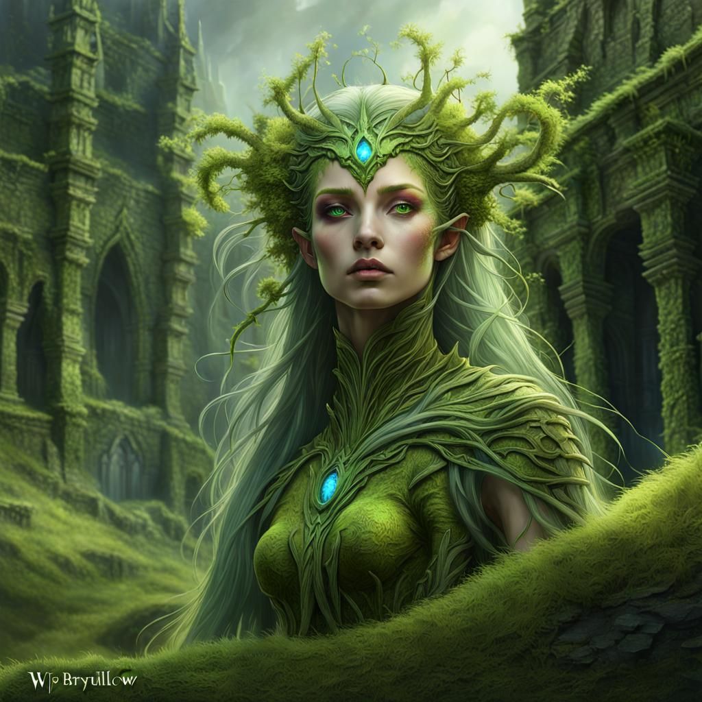 Ethereal Earth Fey Heals Ruined City