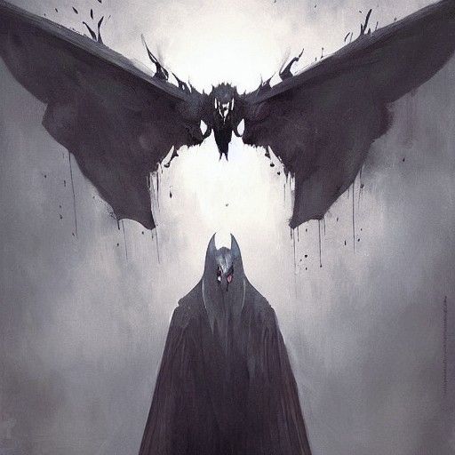 Sinister Mothman Artwork