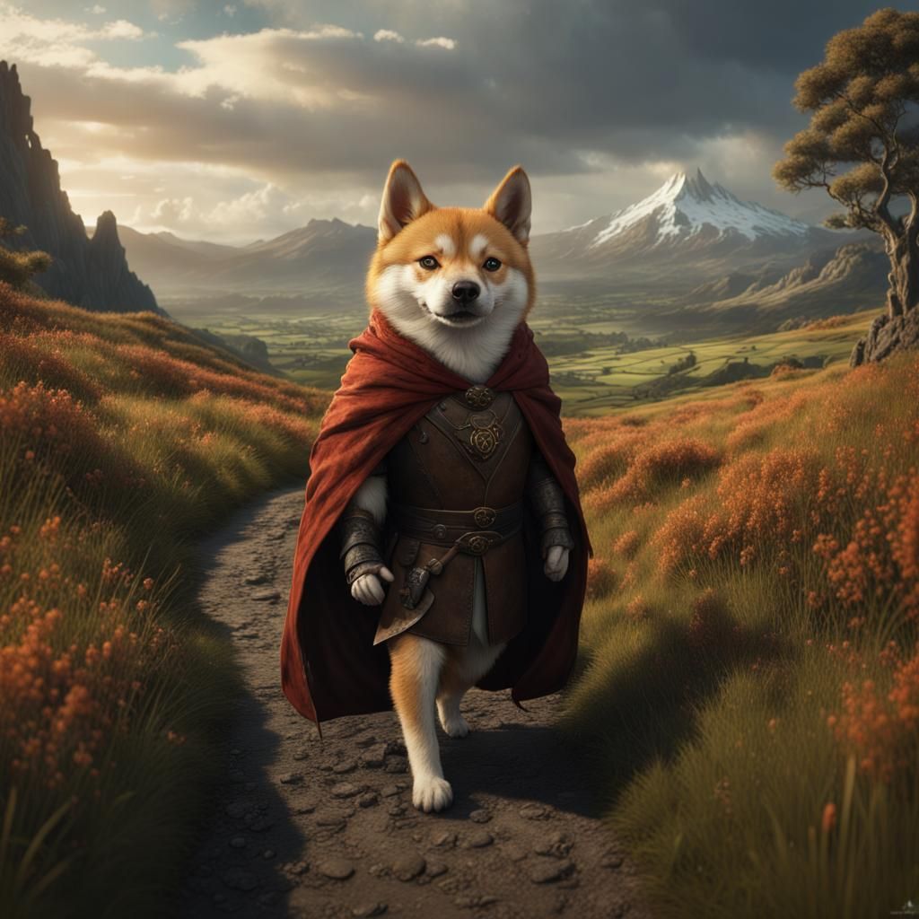 Shiba, lord of the rings.