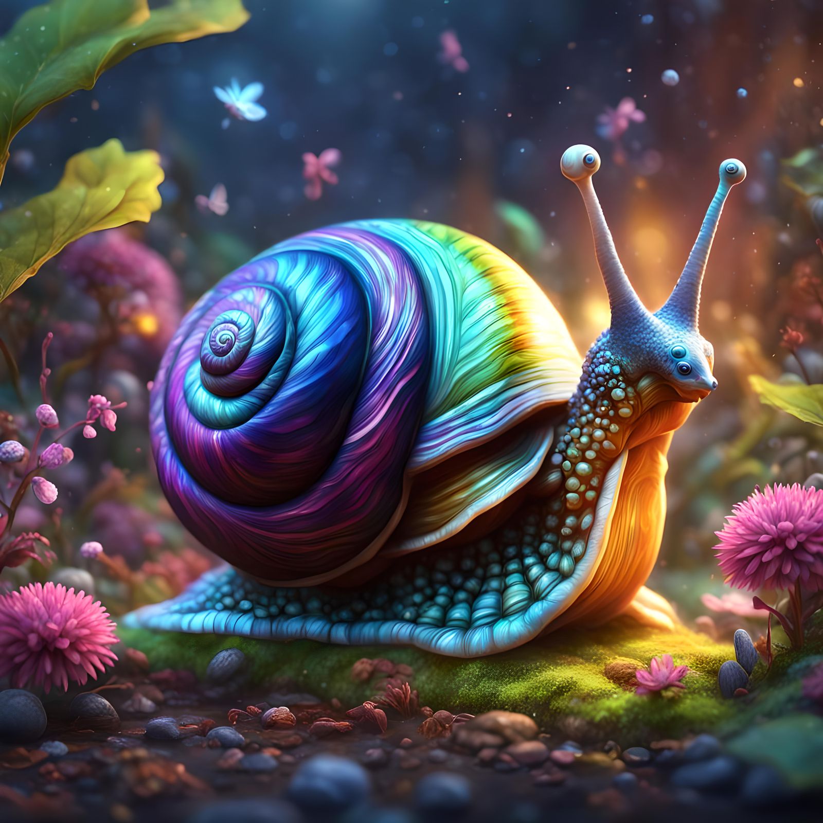 Rainbow Snail