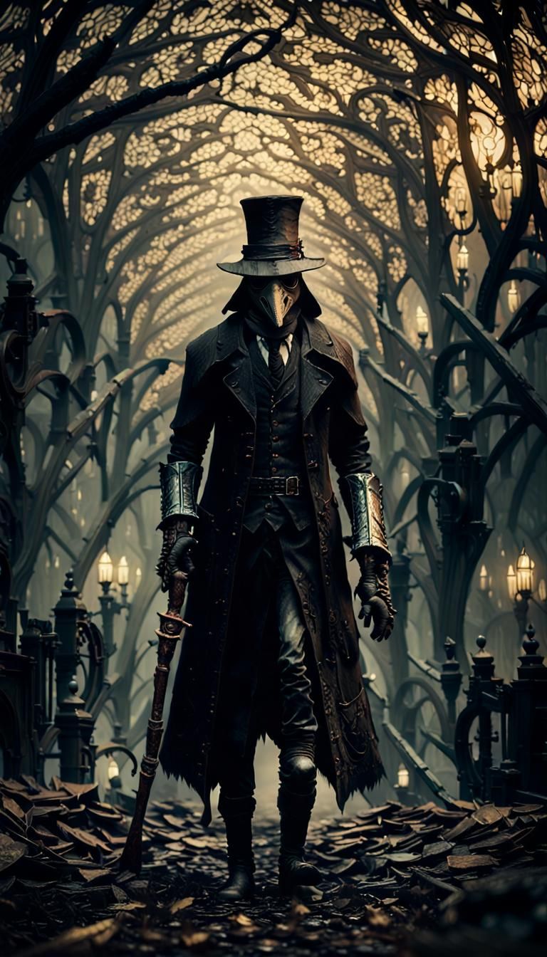 Plague Doctor in Yharnam: A Bloodborne Horror