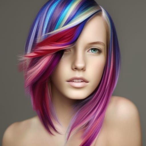 Anime Character in 3D with Golden Ratio