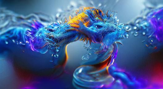 blue water dragon