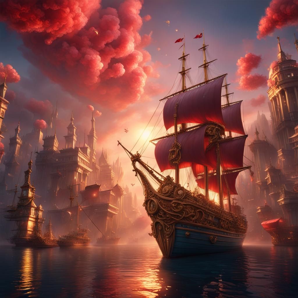 Cupid's Arrow: A Heart Pierced in Fantasy Art