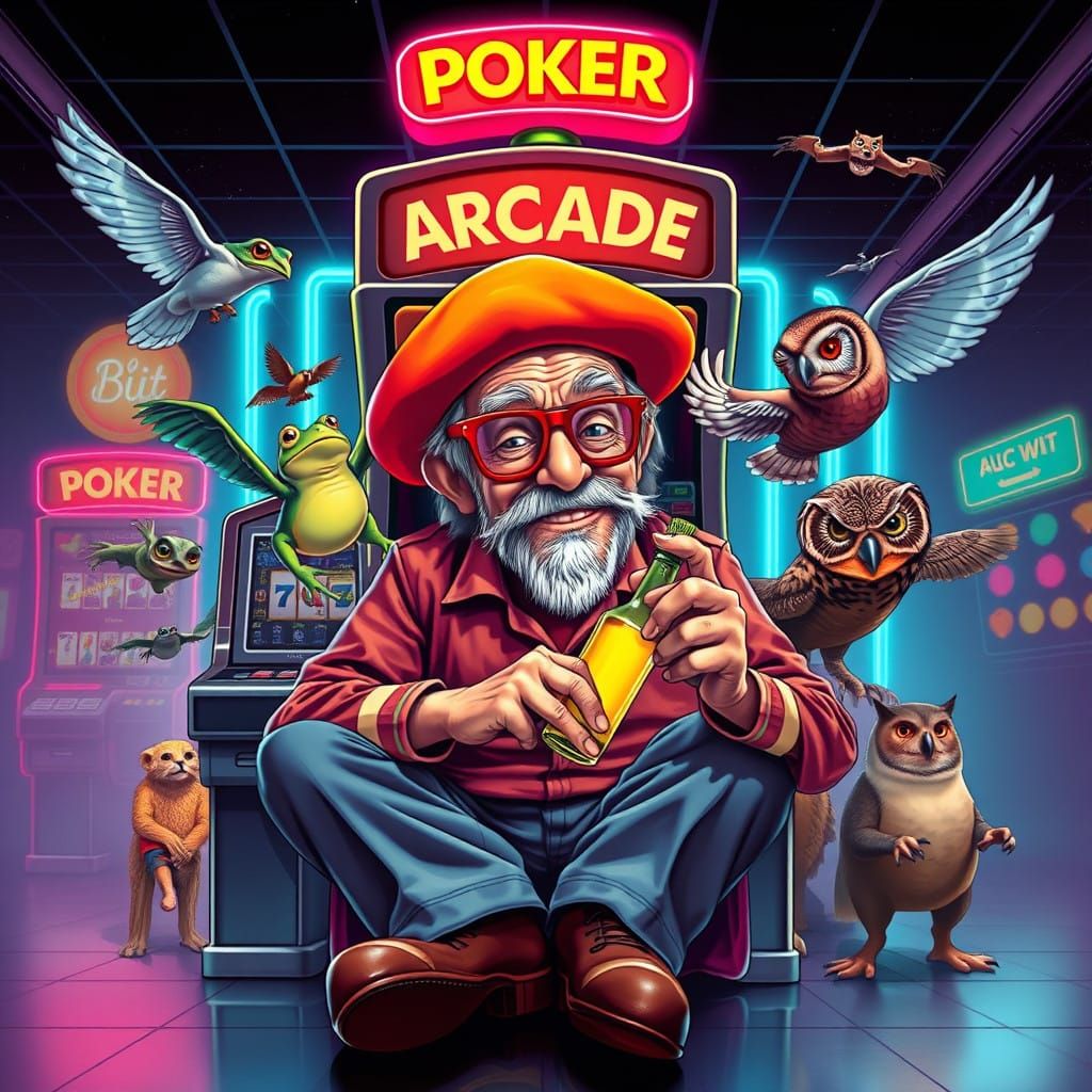 Retro-Futuristic Arcade Adventures with a Vintage Gamer