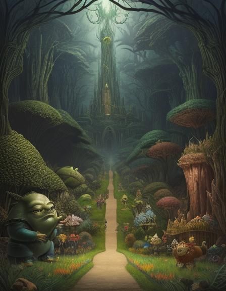 Wizard of Oz Meets Jabba the Hut