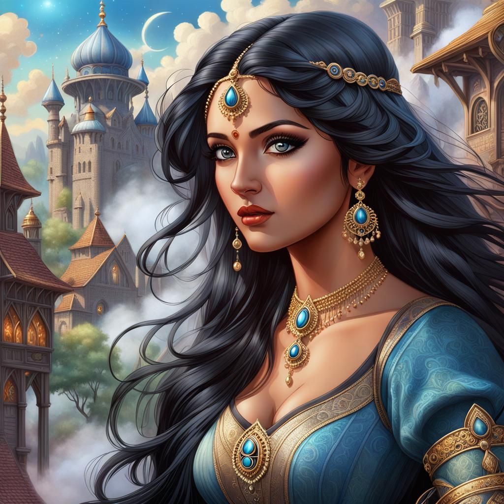 medieval Indian women in a medieval Indian world