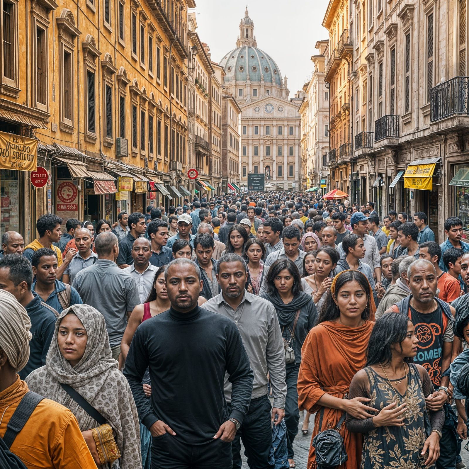 Harmonious Multi-Ethnic Society in Rome
