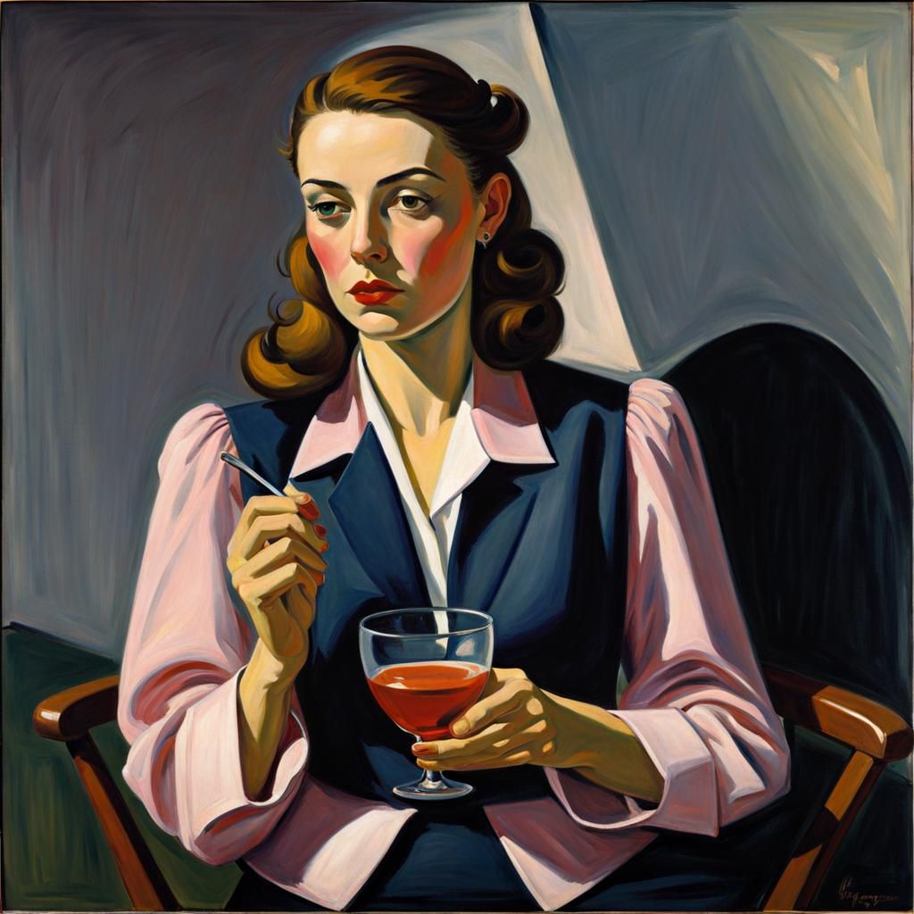 American Scene Painting of Urban Isolation