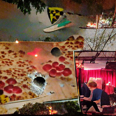 Comet, Ping Pong, and Pizza: AI Interpretation