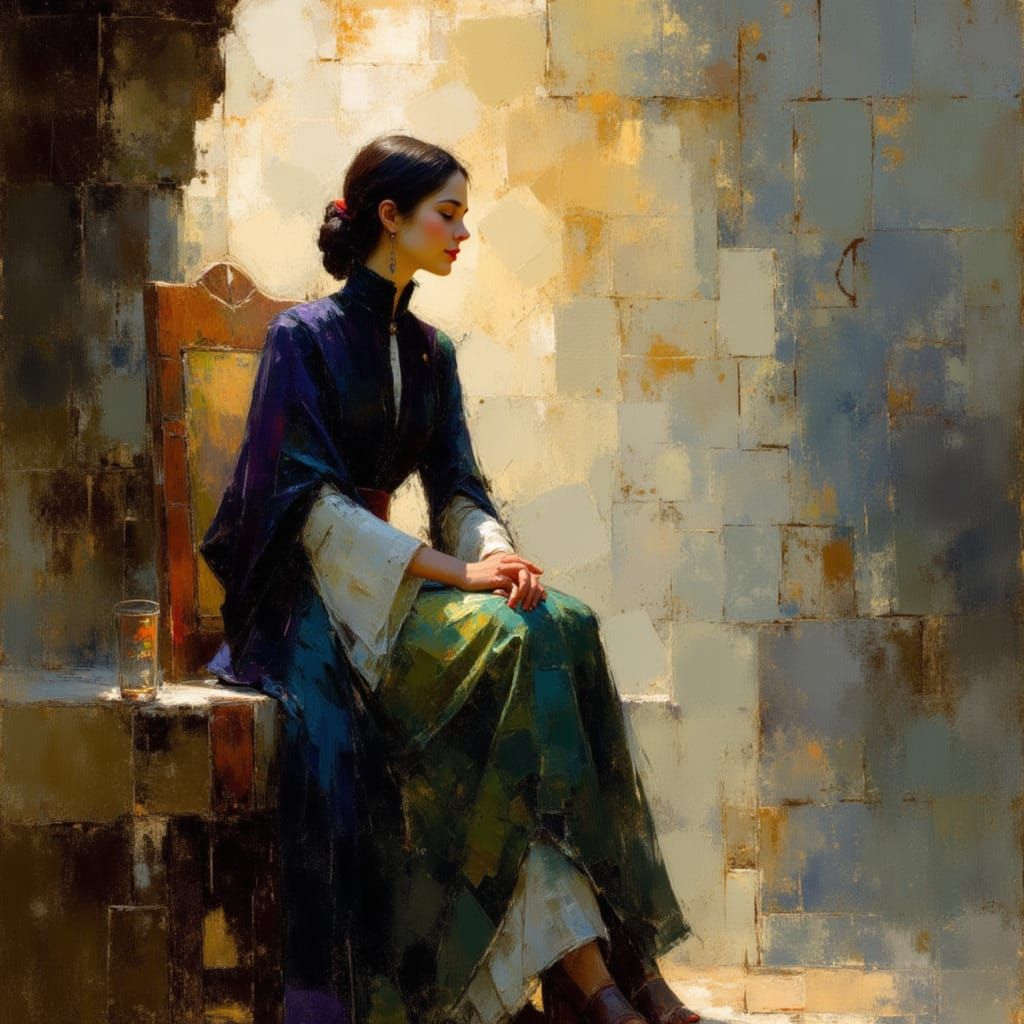 Medieval Character in Westeros-Inspired Landscape