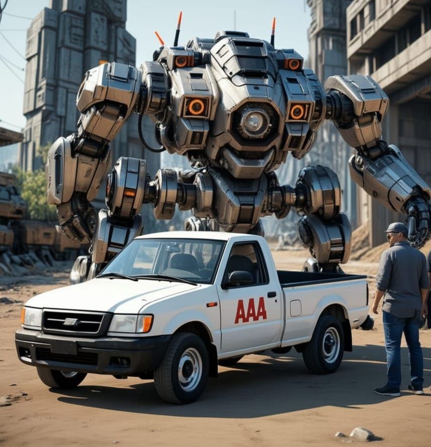 Futuristic MECHA Vehicle in Cinematic Sci-Fi Style