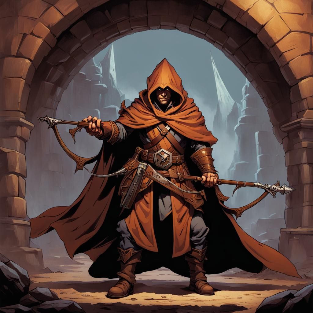 Hobgoblin Ready for Action in Dungeons and Dragons