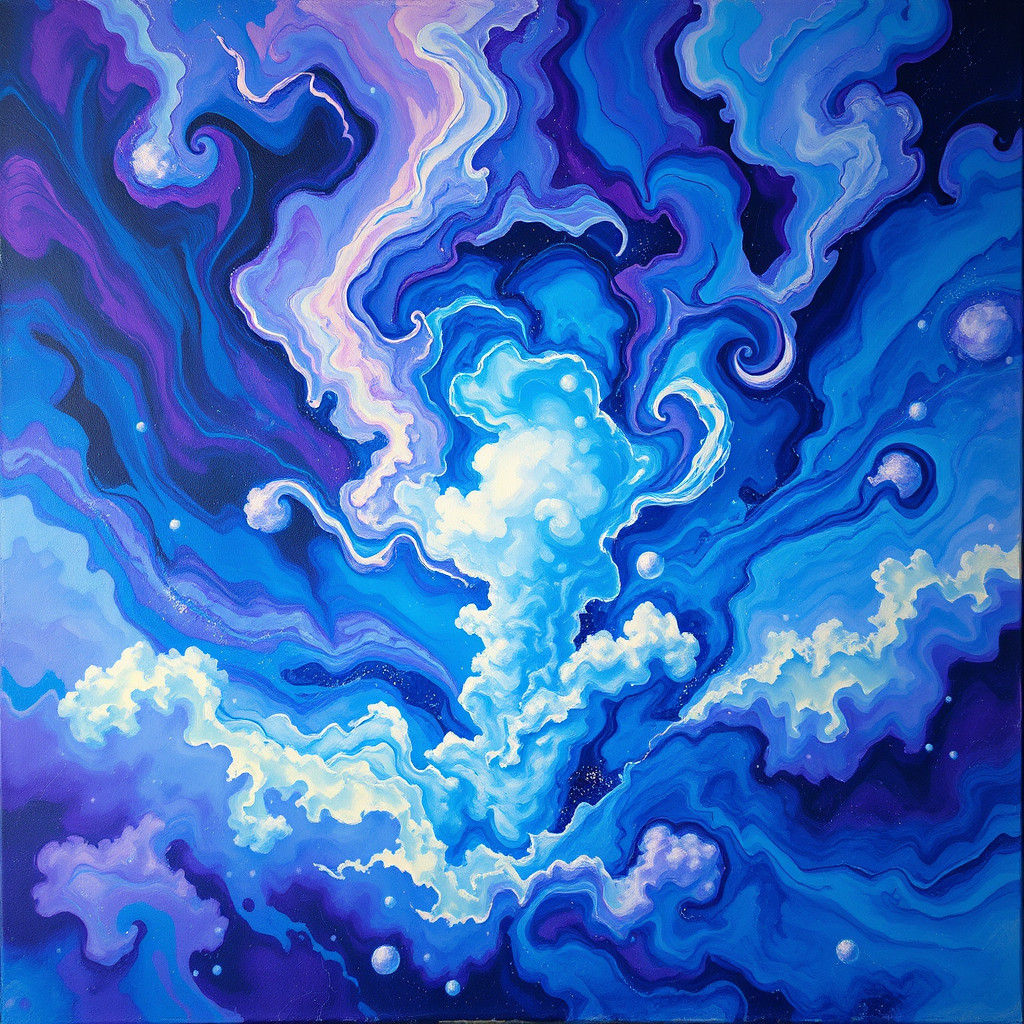 Cosmic Clouds in Astral Colors