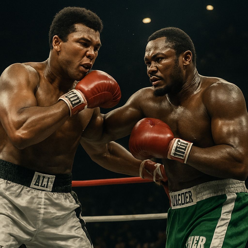 Ali vs Frazier: Thrilla in Manilla, Hyperrealistic Boxing