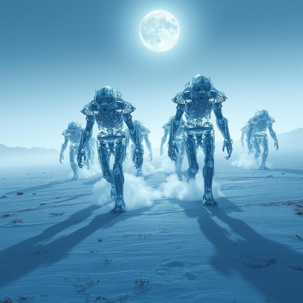 White walkers from game of thrones