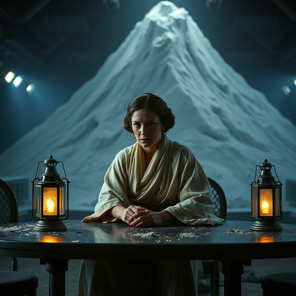 Galactic Princess Confronts Destiny in a Haunting, Cinematic...